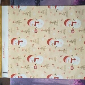 New Christmas Themed Poly Mailers 15 Pc. 14" x 17"